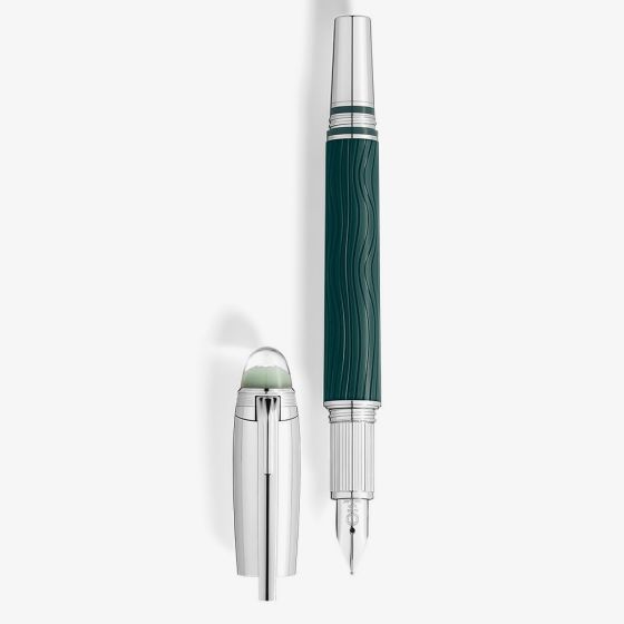 Montblanc Starwalker PolarGreen Doue Fountain Pen 132906