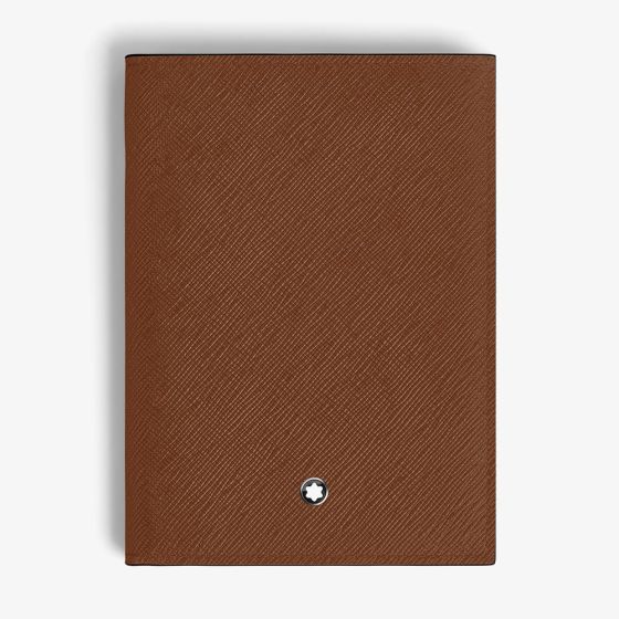 Montblanc Sartorial Fauve Leather Passport Holder 220394