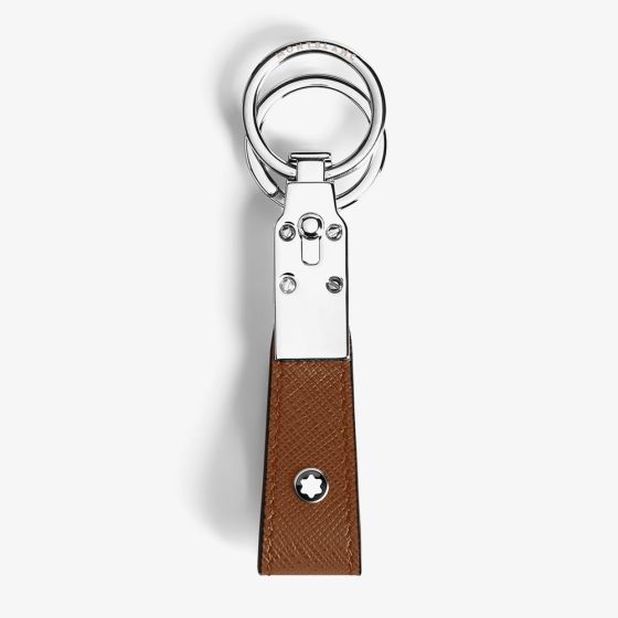 Montblanc Sartorial Fauve Leather Loop Key Fob 220399