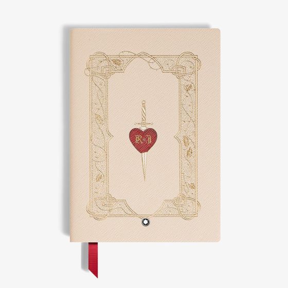 Montblanc Meisterstück Romeo & Juliet Lined Cream Leather Notebook 136634