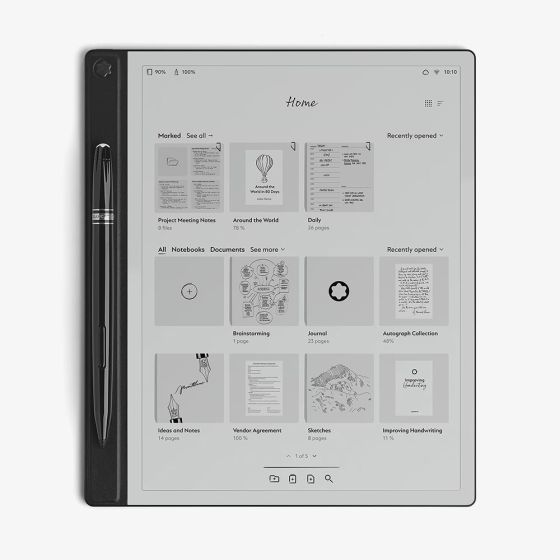 Montblanc Digital Paper And Pen 135010