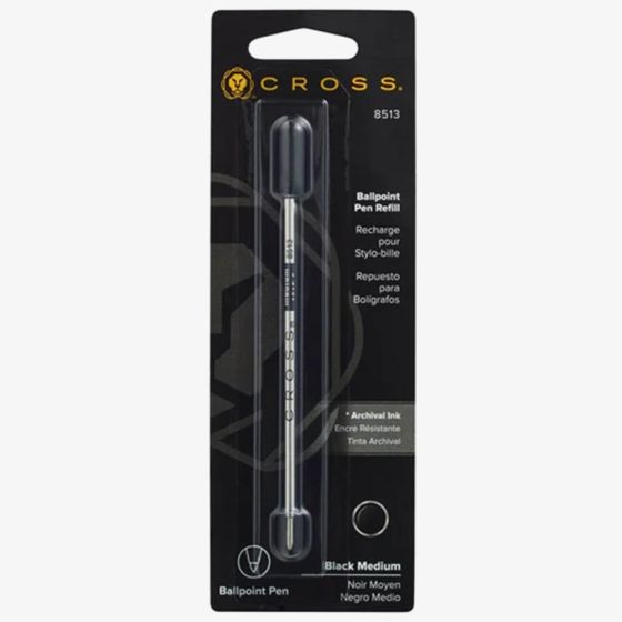 Cross Ballpoint Black Medium Point Pen Refill AT8513