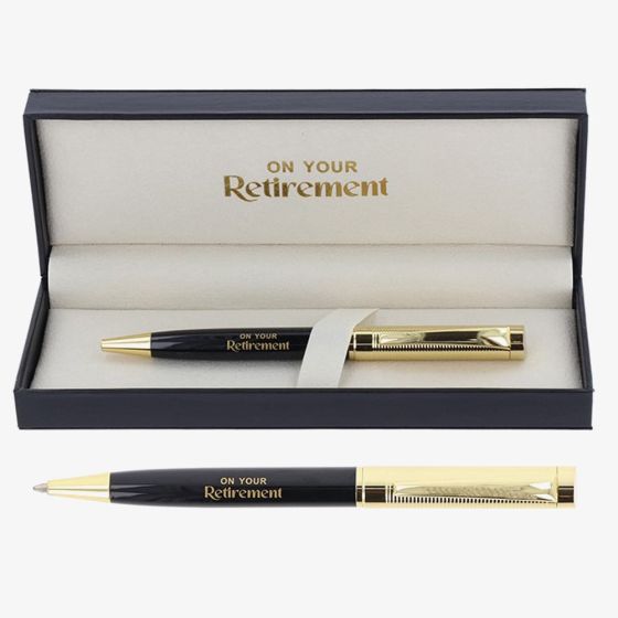 Bridgewater Black & Gold Retirement Occasion Pen 341505