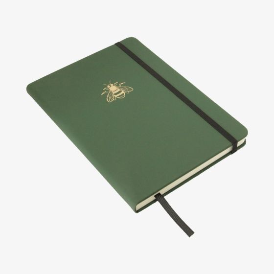 Green Bee Embossed A5 Notebook NB-06