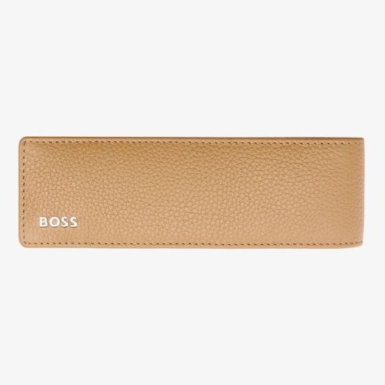BOSS Classic Camel Double Pen Case HLD417X