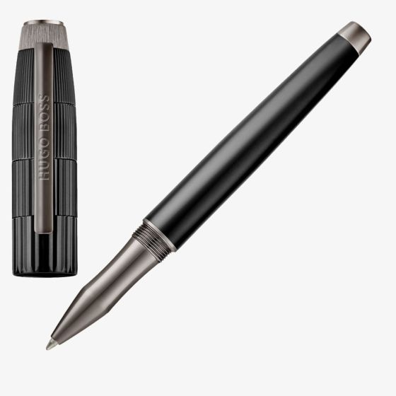 BOSS Striato Black Rollerball Pen HSF6455A