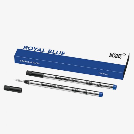 Montblanc Rollerball Pen Refills - Royal Blue - 2 Pack - 124504