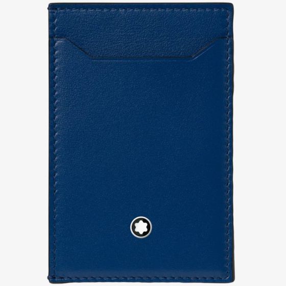 Montblanc Meisterstuck Blue 3cc Pocket Cardholder 129684