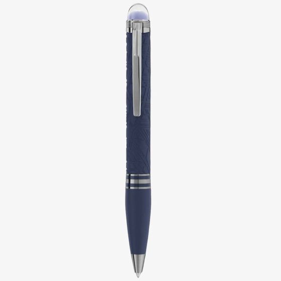 Montblanc Starwalker SpaceBlue BallPoint Pen 130213