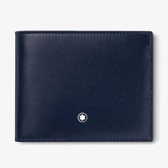 Montblanc Meisterstuck 6cc Ink Blue Wallet 131692