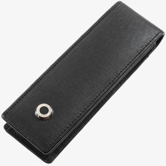 BOSS Black Leather Pen Pouch HLD804A