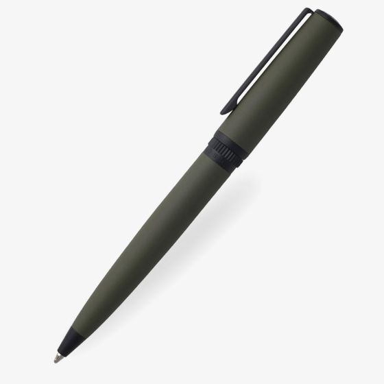 BOSS Gear Matrix Khaki Ballpoint Pen HSC9744T