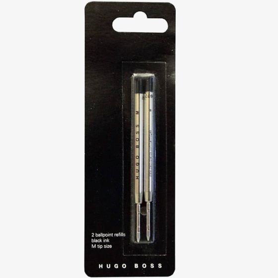 BOSS Black Ballpoint Pen Refill Pack of 2 HPR741NM