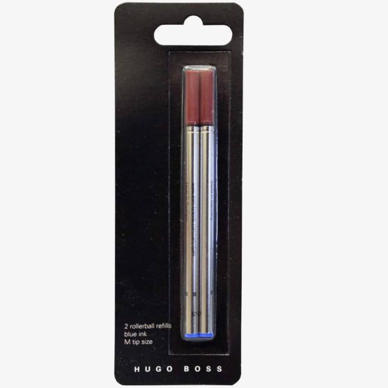 BOSS Blue Rollerball Pen Refill Pack of 2 HPR751BM