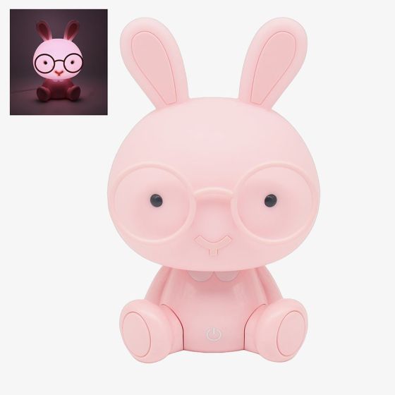 Pink Bunny LED Lamp Homeware LP77463A
