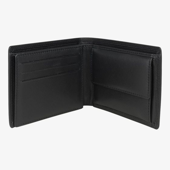 Black Leather RFID Wallet LW-11