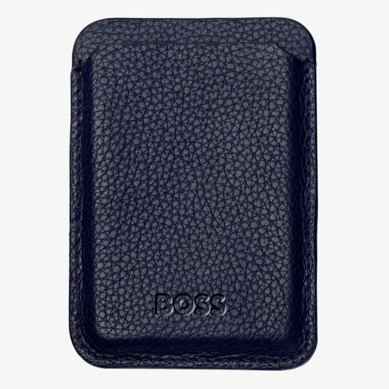BOSS Classic Navy Magnetic Phone Wallet HLJ416N