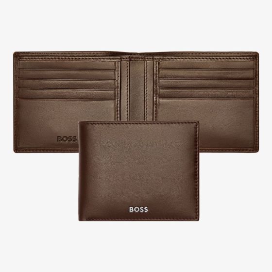 BOSS Classic Smooth Brown Wallet HLW403Y