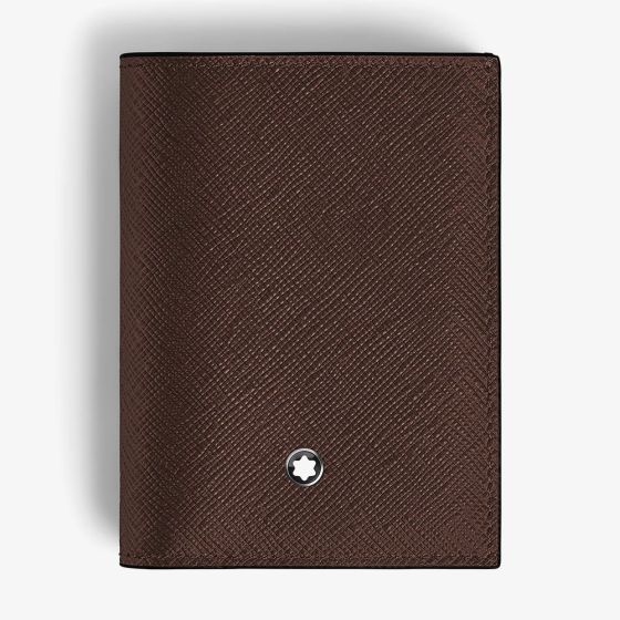 Montblanc Sartorial Leather Brown Mini Wallet 222989