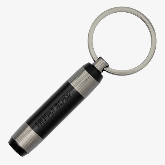 BOSS Rive Gunmetal Keyring HAK443D