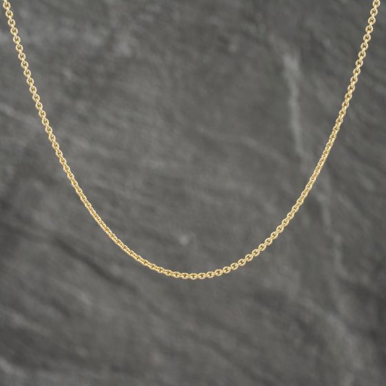 Second Hand 9ct Yellow Gold 16 Inch Belcher Chain 41021514