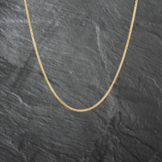 Second Hand 9ct Yellow Gold 30 Inch Spiga Chain 41021550