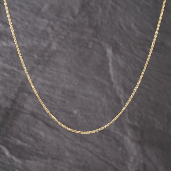 Second Hand 9ct Yellow Gold 20 Inch Spiga Chain 41021682