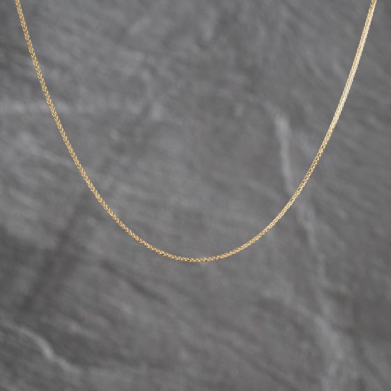 Second Hand 9ct Yellow Gold 18 Inch Foxtail Chain 41021750