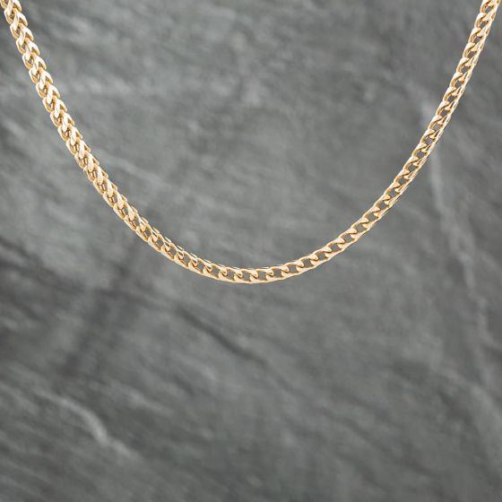 Second Hand 9ct Yellow Gold 18 Inch Foxtail Chain 41041232