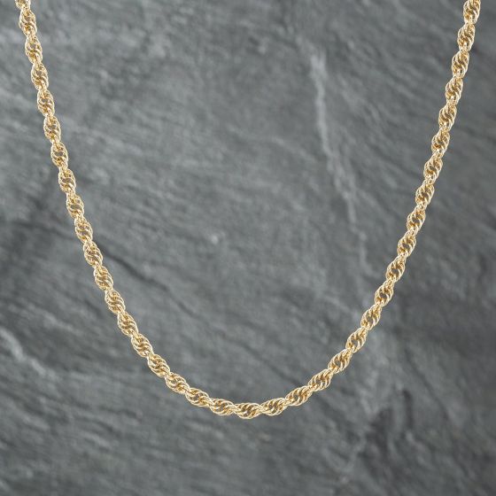 Second Hand 9ct Yellow Gold 21 Inch Prince Of Wales Chain 41041289