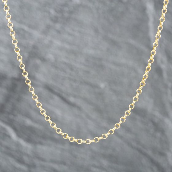 Second Hand Vintage Yellow Gold 26 Inch Belcher Chain 41041333