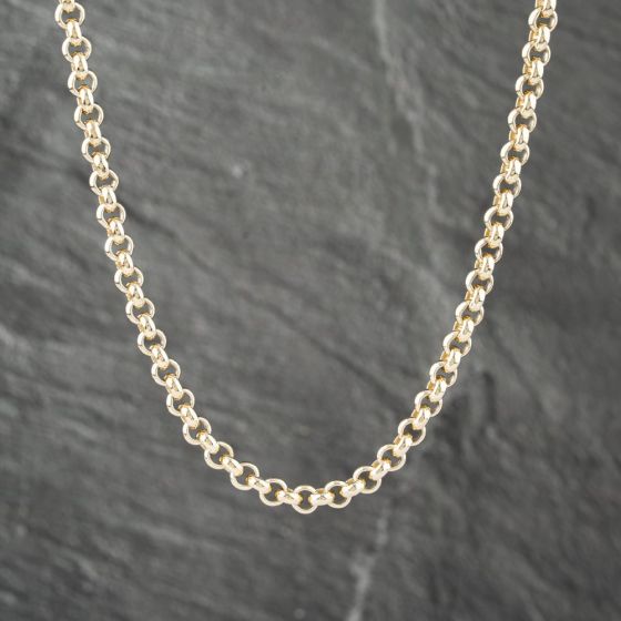 Second Hand 9ct Yellow Gold 20 Inch Belcher Chain 41041378