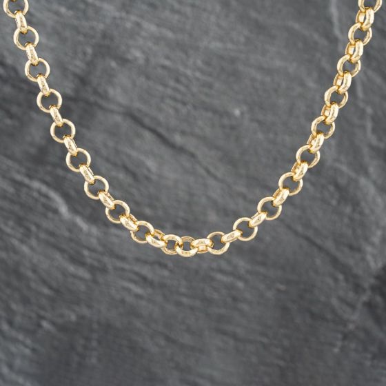 Second Hand 9ct Yellow Gold 20 Inch Belcher Chain 41041424