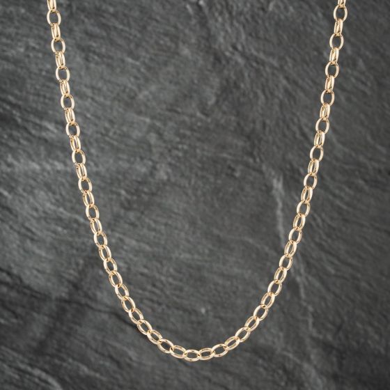 Second Hand 9ct Yellow Gold 18 Inch Belcher Chain 41041463