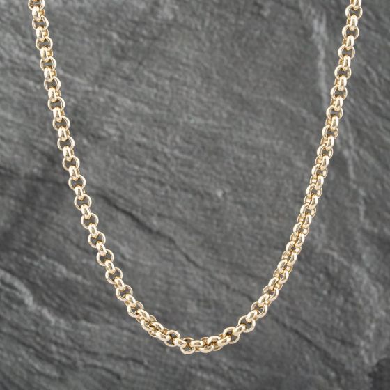 Second Hand 9ct Yellow Gold 20 Inch Belcher Chain 41041470