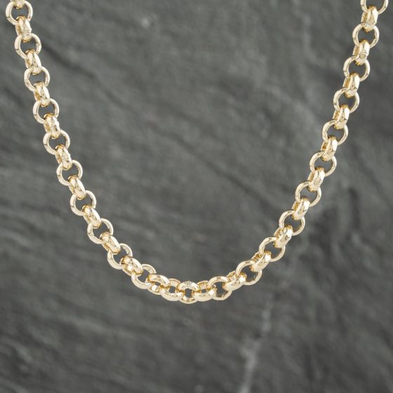 Second Hand 9ct Yellow Gold 24 Inch Belcher Chain 41041526