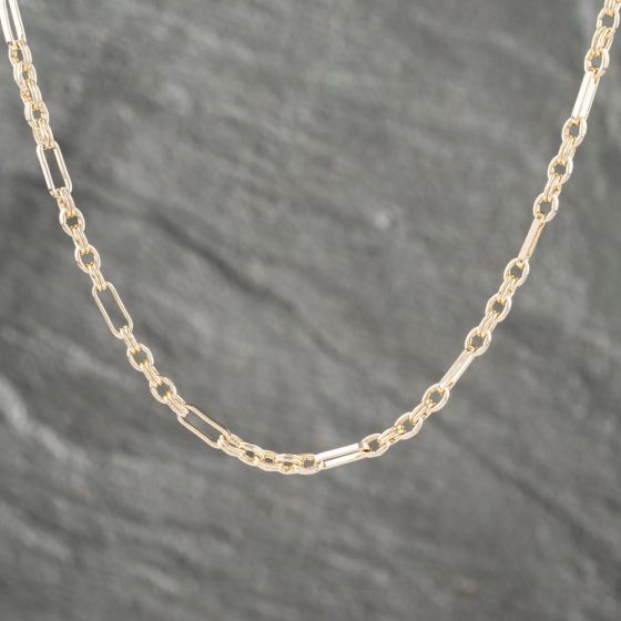 Second Hand 9ct Yellow Gold 32 Inch Figaro Chain 41041533