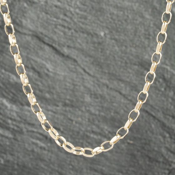 Second Hand 9ct Yellow Gold 23 Inch Belcher Chain 41041545