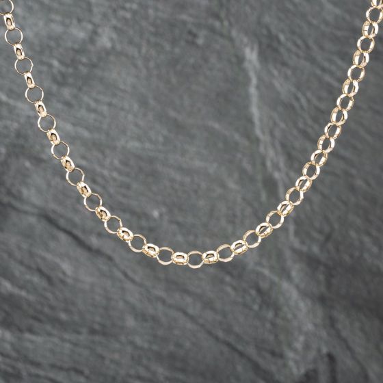 Second Hand 9ct Yellow Gold 20 Inch Belcher Chain 41041648
