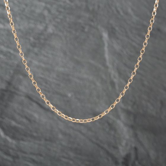 Second Hand 9ct Yellow Gold 24 Inch Belcher Chain 41041676