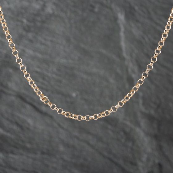 Second Hand Yellow Gold 23 Inch Belcher Chain 41041680