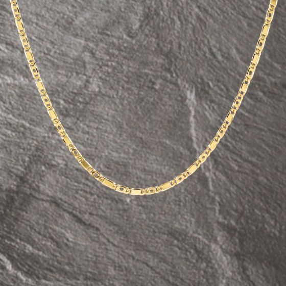 Second Hand 9ct Yellow Gold 23 Inch Fancy Chain 41041712