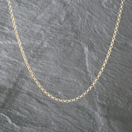 Second Hand 9ct Yellow Gold 24 Inch Belcher Chain 41041728