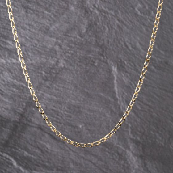 Second Hand 9ct Yellow Gold 24 Inch Curb Chain 41041758
