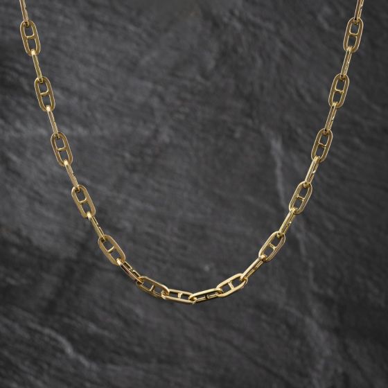 Second Hand 9ct Yellow Gold 28 Inch Anchor Chain 41041798