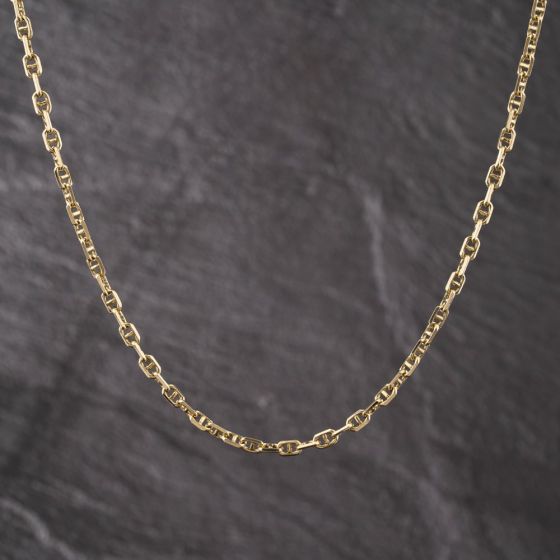 Second Hand 9ct Yellow Gold 22 Inch Anchor Chain 41041808