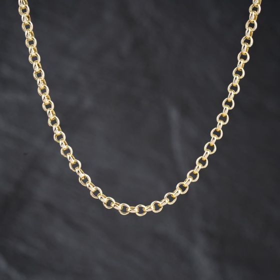 Second Hand 9ct Yellow Gold 18 Inch Belcher Chain 41041831