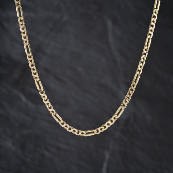 Second Hand 9ct Yellow Gold 24 Inch Fancy Chain 41041836