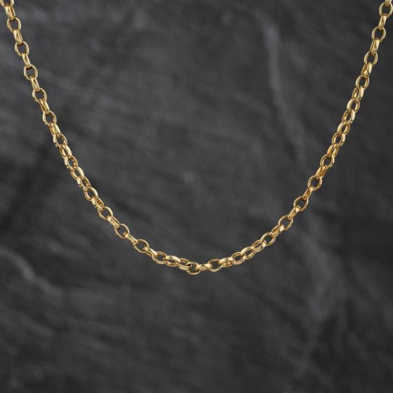 Second Hand 9ct Yellow Gold 25 Inch Belcher Chain 41041862