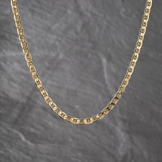 Second Hand 9ct Yellow Gold 20 Inch Anchor Chain 41041925